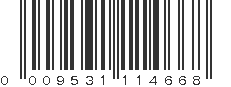 UPC 009531114668