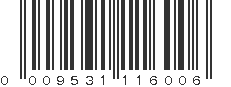 UPC 009531116006