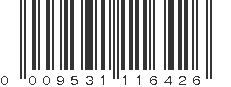 UPC 009531116426