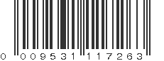 UPC 009531117263