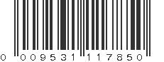 UPC 009531117850