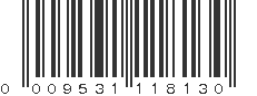 UPC 009531118130