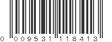 UPC 009531118413