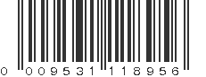 UPC 009531118956