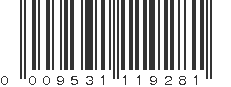 UPC 009531119281