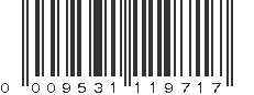 UPC 009531119717