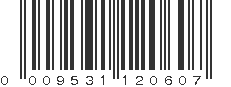 UPC 009531120607