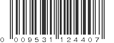 UPC 009531124407