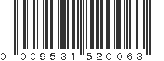 UPC 009531520063