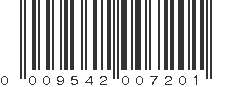 UPC 009542007201