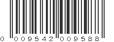 UPC 009542009588