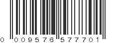 UPC 009576577701