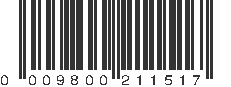 UPC 009800211517