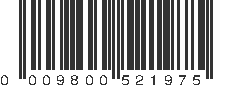 UPC 009800521975