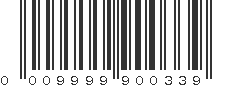 UPC 009999900339