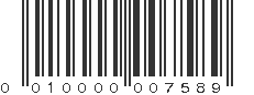 UPC 010000007589