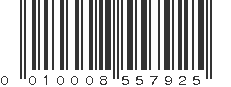 UPC 010008557925