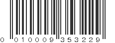 UPC 010009353229