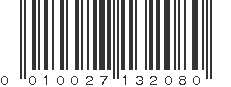 UPC 010027132080