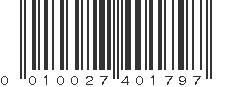 UPC 010027401797