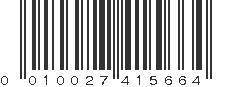 UPC 010027415664