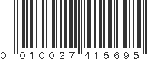 UPC 010027415695