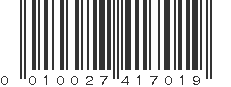 UPC 010027417019