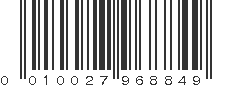 UPC 010027968849