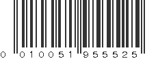 UPC 010051955525