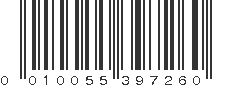 UPC 010055397260