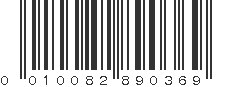 UPC 010082890369