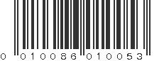 UPC 010086010053