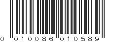 UPC 010086010589