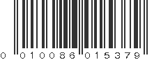 UPC 010086015379