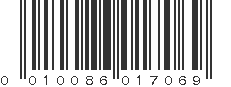 UPC 010086017069