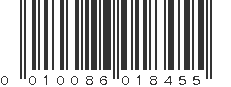 UPC 010086018455