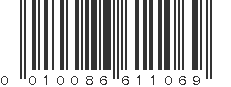 UPC 010086611069