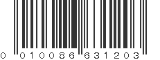 UPC 010086631203