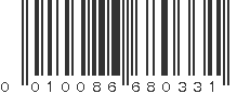 UPC 010086680331