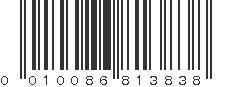 UPC 010086813838