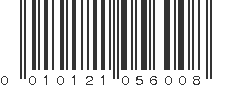 UPC 010121056008