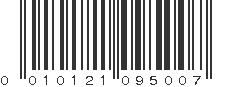 UPC 010121095007