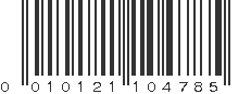 UPC 010121104785