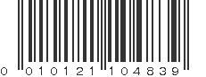 UPC 010121104839