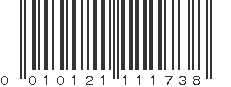 UPC 010121111738