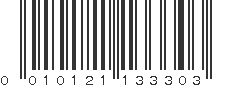 UPC 010121133303