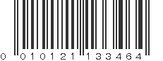 UPC 010121133464