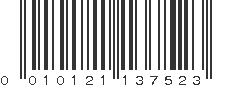 UPC 010121137523