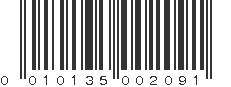 UPC 010135002091