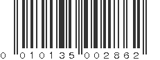 UPC 010135002862